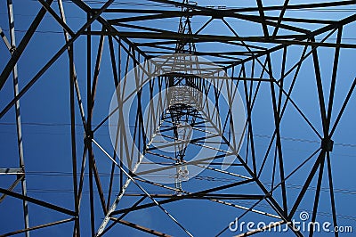 Transmission Tower Stock Photo