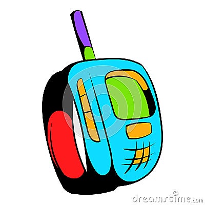 Transmitter icon cartoon Vector Illustration