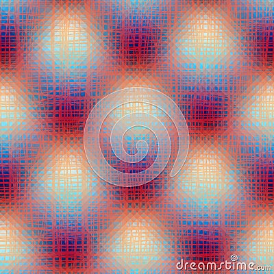 Transparency texture on plaid background Vector Illustration