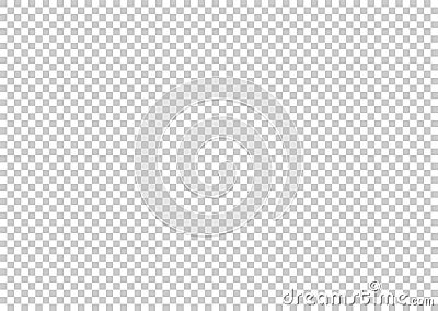 Transparent pattern template background, empty checkered grey white transparency of graphic display media, simple mosaic tile Vector Illustration