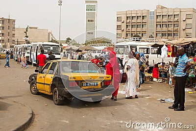 Transport in Africa Editorial Stock Photo