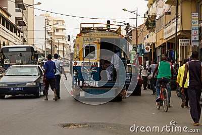 Transport in Africa Editorial Stock Photo