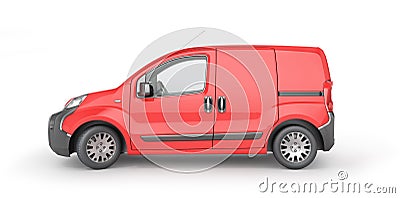 Transport for delivery isolated Cartoon Illustration