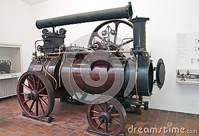 Transport Exhibition in the Deutsches Museum munich, germany Editorial Stock Photo