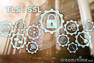 Transport Layer Security. Secure Socket Layer. TLS SSL. ryptographic protocols provide secured communications Stock Photo