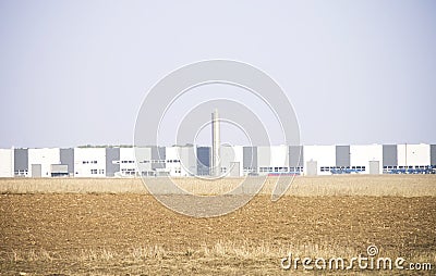 Transport logistics base Stock Photo