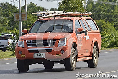 Transport Services Pickup truck TOT Public Company Limited Editorial Stock Photo