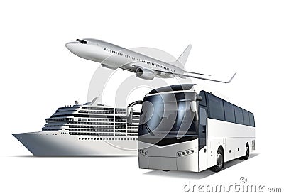 Transport for travel Stock Photo