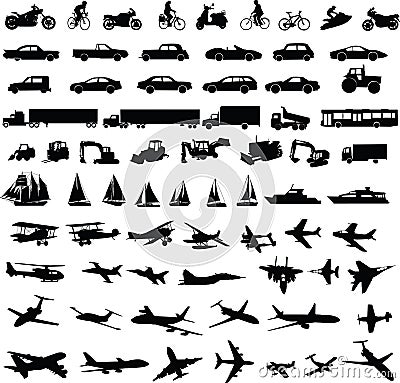 Transportation Vector Illustration