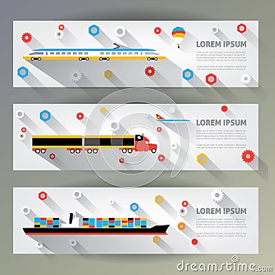 Transportation Vector Illustration