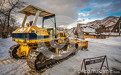 Transportation Snow Plow Plough Photo Stock Photo