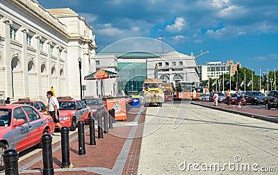 Transportation union station Washington DC Editorial Stock Photo