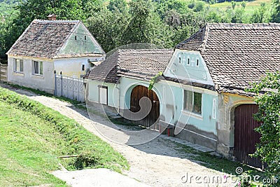 Transylvanian countryside Stock Photo