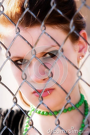 Trapped Stock Photo