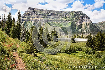 Trappers Lake, Colorado Stock Photo