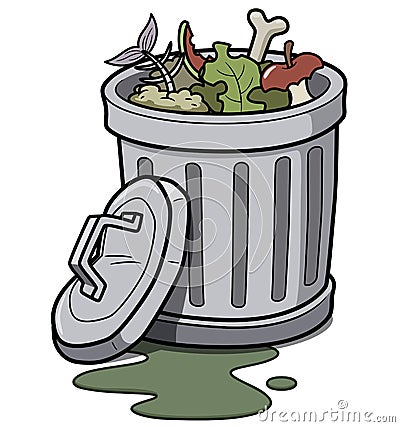 Trash can Vector Illustration