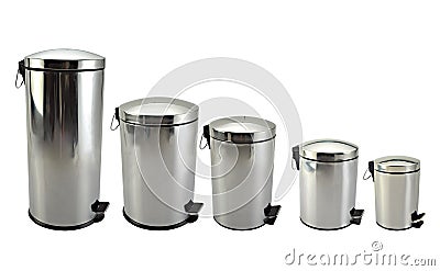 Trashcan Stock Photo