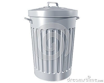 Trashcan Stock Photo