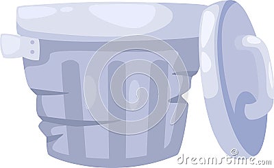 Trashcan vector Vector Illustration