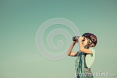 Travel and adventure concept Stock Photo