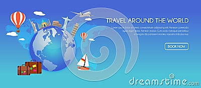 Travel Around the World Stock Photo