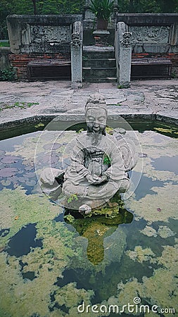 Travel Asia, Bangkok, Temples and ancient buildings, Muang Boran, Ancient City, Closeup Stock Photo