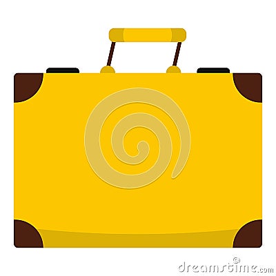 Travel bag icon isolated Vector Illustration