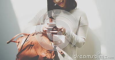 Travel Commuter Destination Tourist Browsing Concept Stock Photo