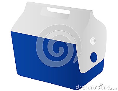 A Travel Cooler Vector Illustration