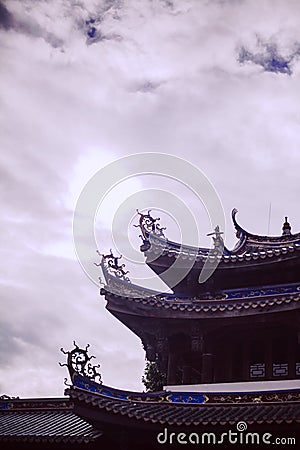Travel in the corner of Nanputuo temple, Xiamen, Fujian Province, China Editorial Stock Photo