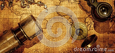 Travel geography navigation concept background. Stock Photo