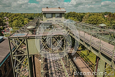 Travel Germany Route of industrial culture in the Ruhr area Editorial Stock Photo