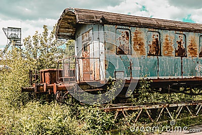 Travel Germany Route of industrial culture in the Ruhr area Editorial Stock Photo