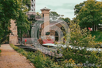 Travel Germany Route of industrial culture in the Ruhr area Editorial Stock Photo