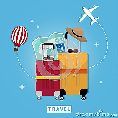 Travel 03 Vector Illustration