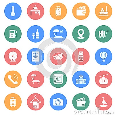 Travel and Hotel Isolated Vector icon which can easily modify or edit Vector Illustration