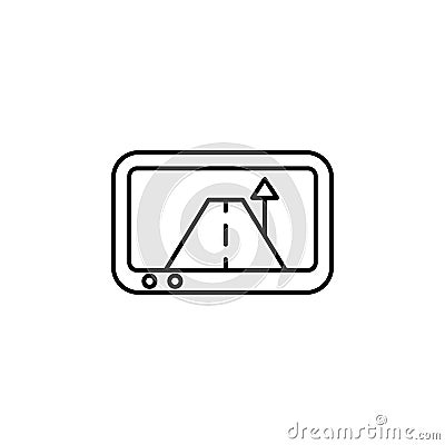 Travel, jet, ski outline icon. Element of travel illustration. Signs and symbols icon can be used for web, logo, mobile app, UI, Vector Illustration