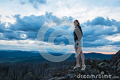 Travel, lesure and freedom concept Stock Photo