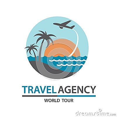 Travel logo design Vector Illustration