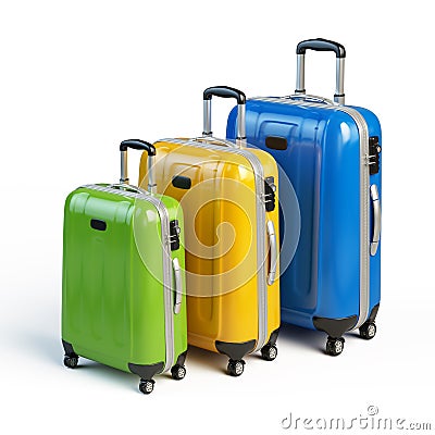 Travel, luggage icon Stock Photo