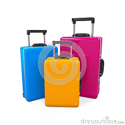 Travel Luggage Stock Photo