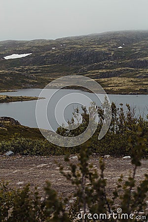 Travel in mountains Stock Photo