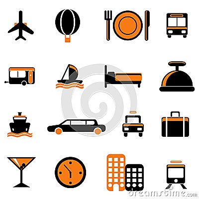 Travel service icon Vector Illustration