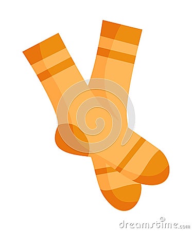 Travel Socks Flat Composition Vector Illustration