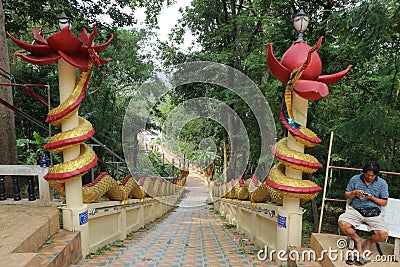 travel thailand coler unseen watthai Editorial Stock Photo