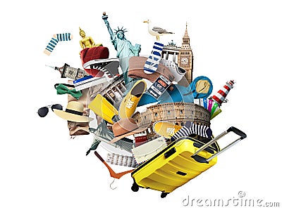 Travel and tourism Stock Photo