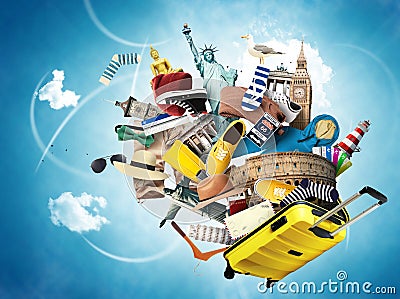 Travel and tourism Stock Photo