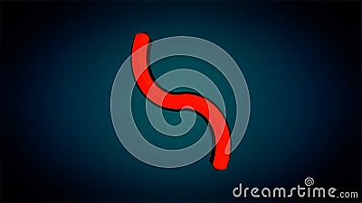 Travel Vortex Spiral Tunnel. Portal to Multiple Dimensions. Space-Time Continuum Visual Effect. Animated Motion Stock Photo