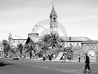 Travelling around Eritrea in summer days Editorial Stock Photo