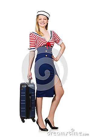 Travelling tourism concept isolated Stock Photo